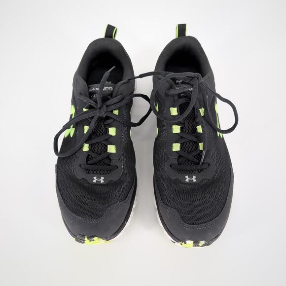 Under Armour Men's UA Charged Assert 9 Gray Running Shoes Sneakers - Size 11.5 - Picture 1 of 14